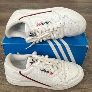 COPY - Adidas Continental 80 White/Navy/Scarlet Shoes MEN’S Size 6